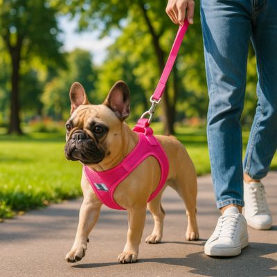 Harnais chien avec laisse, pour petit et moyenne taille | Sweety