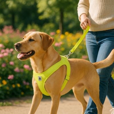 Harnais chien avec laisse, pour petit et moyenne taille | Sweety