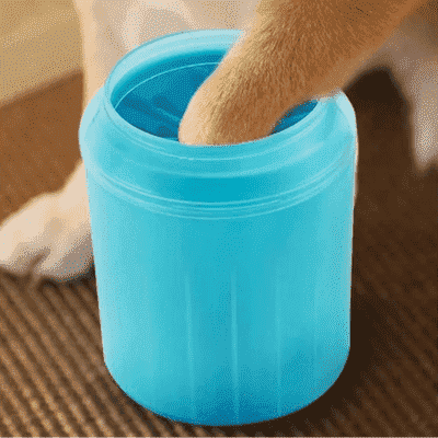 accessoire pour chien WashPaw nettoyeur de pattes vert
