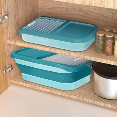 boite Ă croquettes chien pliable KibbleDog