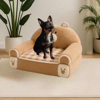 canapé chien Teddy moelleux