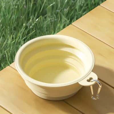gamelle chien Cup jaune