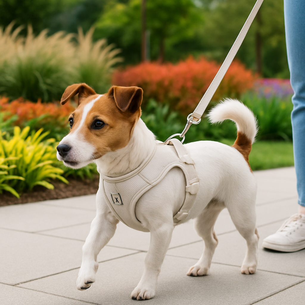 Harnais chien avec laisse, pour petit et moyenne taille | Sweety