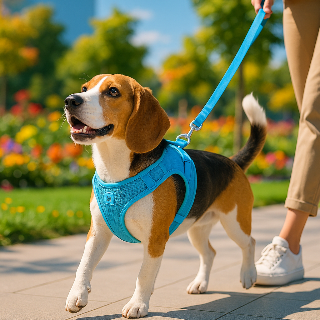 Harnais chien avec laisse, pour petit et moyenne taille | Sweety