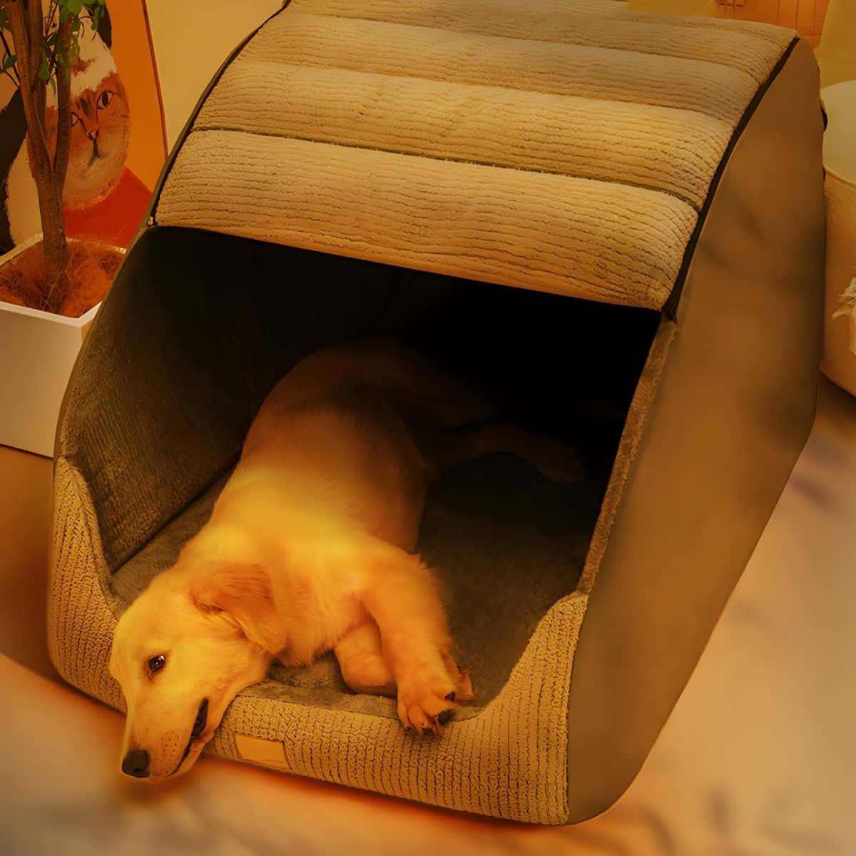 niche interieur chien HouseDog moelleuse