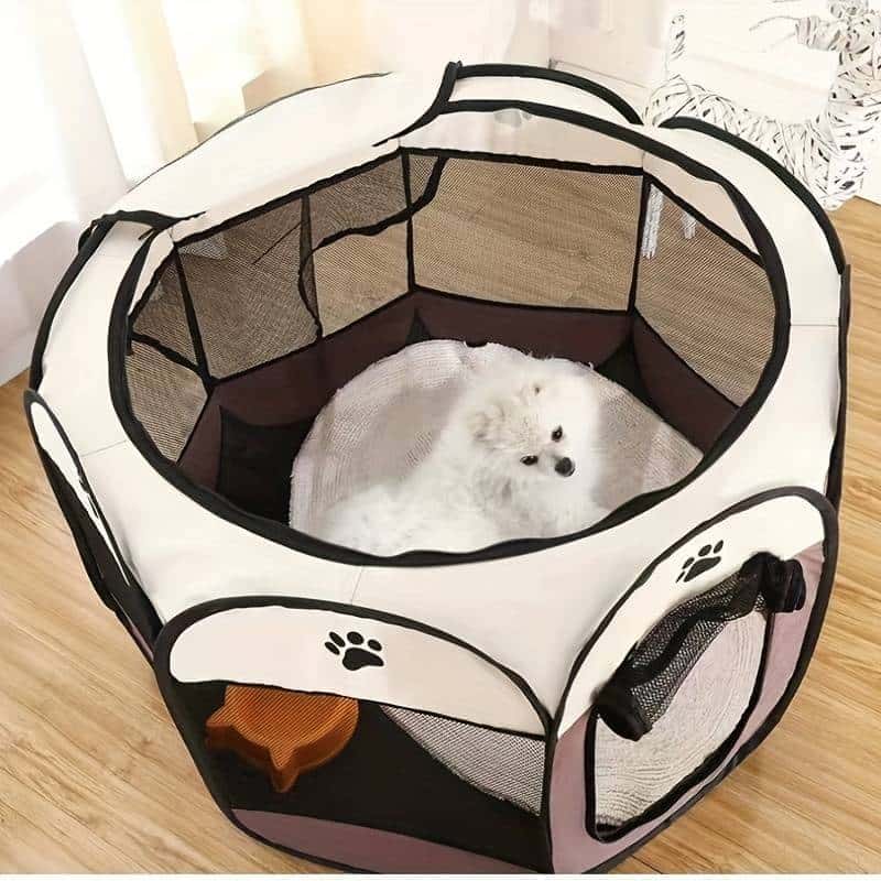 parc pour chien TravelTent confortable