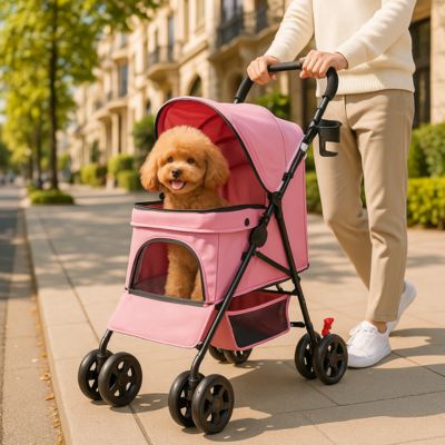 poussette pour chien Stessy durable