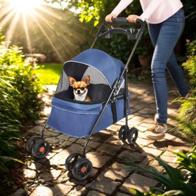 poussette pour chien Rodné pratique