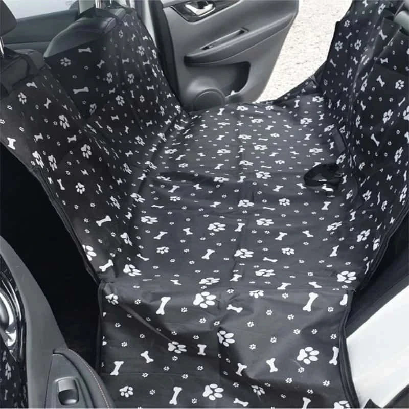 protection pour chien voiture CleanCar pattes os noire