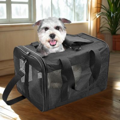 sac de transport chien Carrier noir