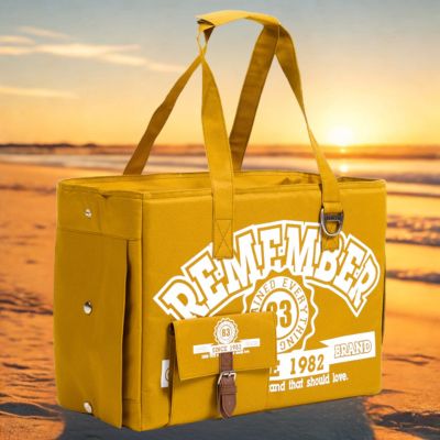 sac de transport chien Fashion jaune blanc