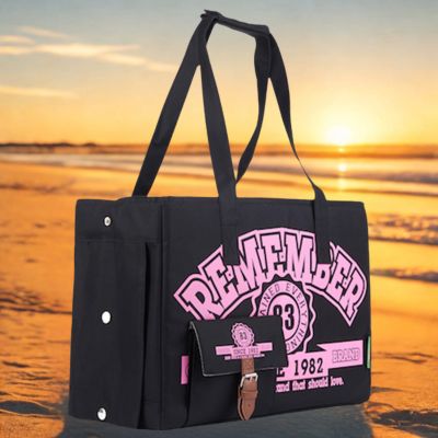 sac de transport chien Fashion noir moelleux