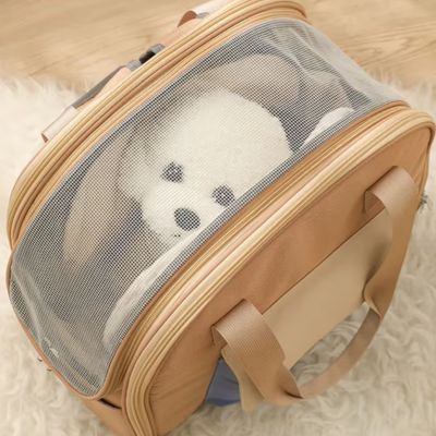 sac de transport chien Luxury ventile