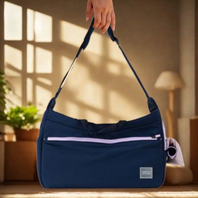 sac de transport chien Mellow bleu
