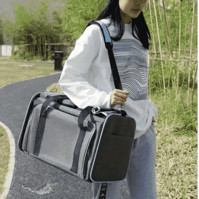 sac de transport chien Tensile bleu