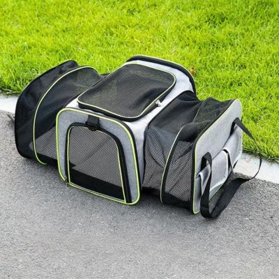 sac de transport chien Tensile vert