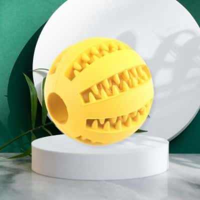 balle pour chiens jaune Cleaning