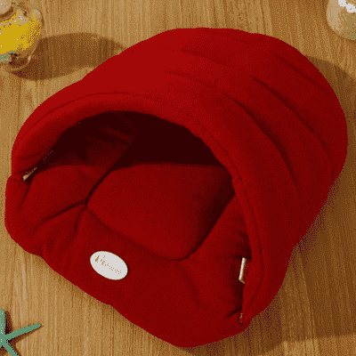 couchage chien ShoesPet rouge
