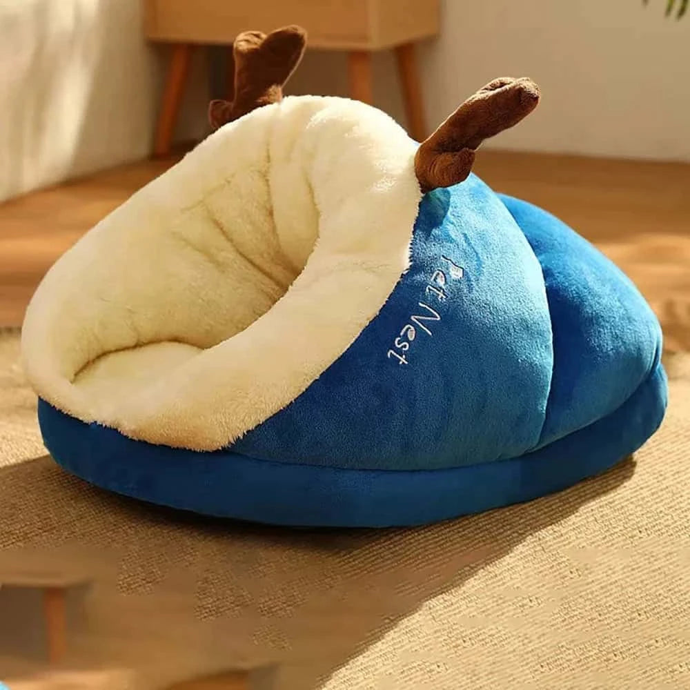 couchage chien SlippersDog bleu