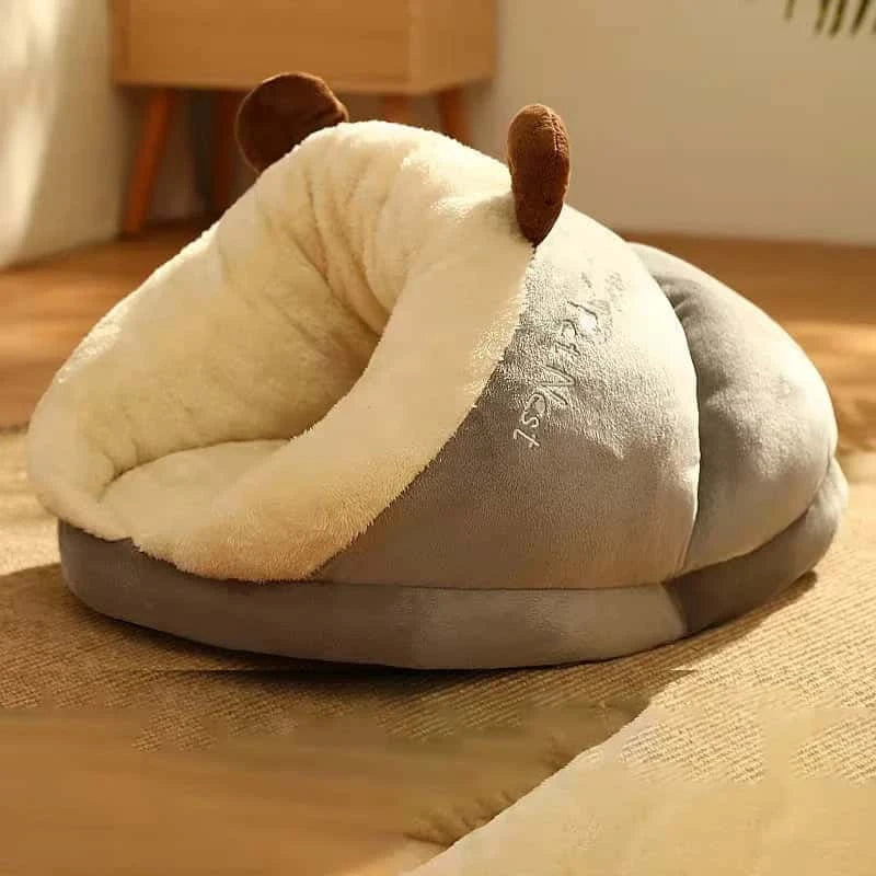 couchage chien SlippersDog gris