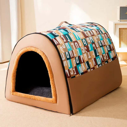 couchage chien recess marron