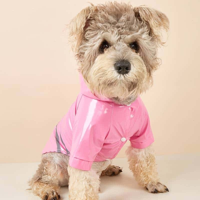 impermeable-pour-chien-rose
