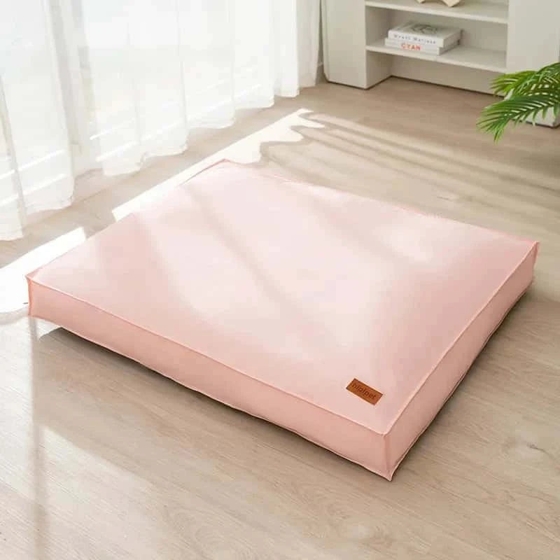 matelas-pour-chien-rose