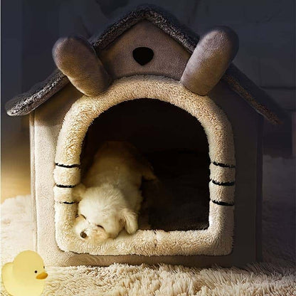 niche d'intérieur pour chien HousePet lavable en machine
