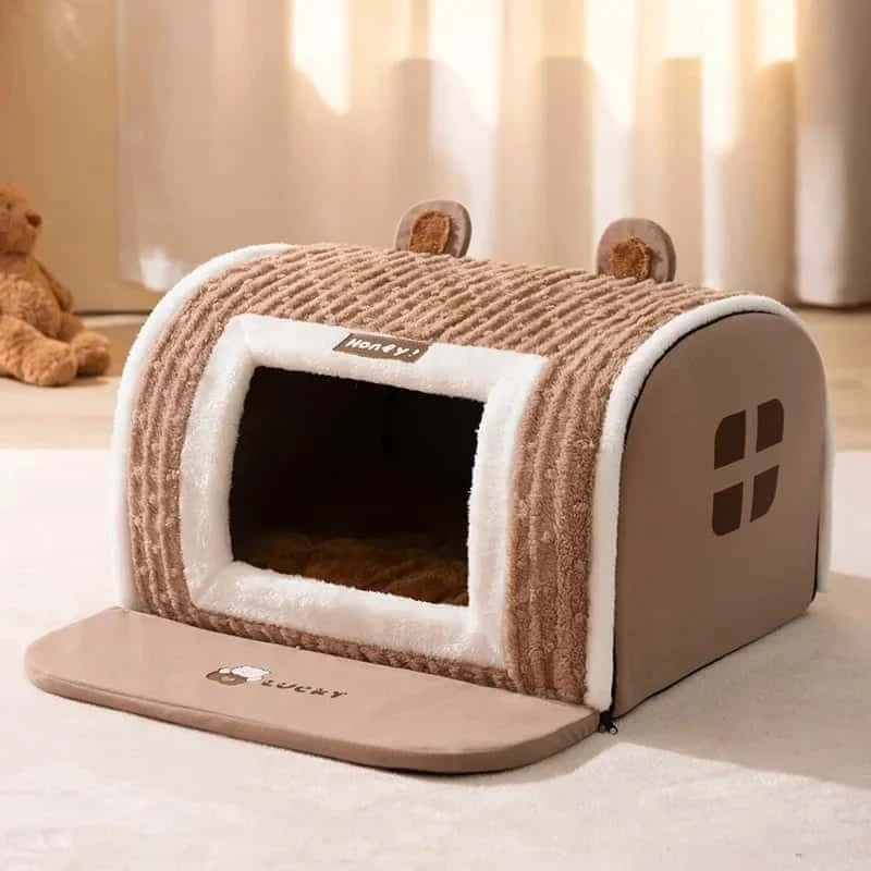 niche-pour-chien-home-marron