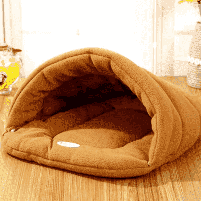 niche-pour-chien-orange