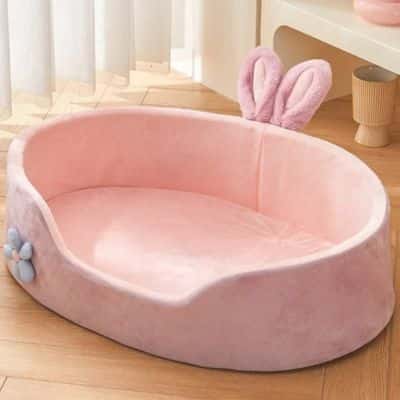 panier à chien Girly anti stress