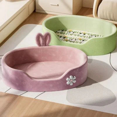 panier à chien Girly moelleux