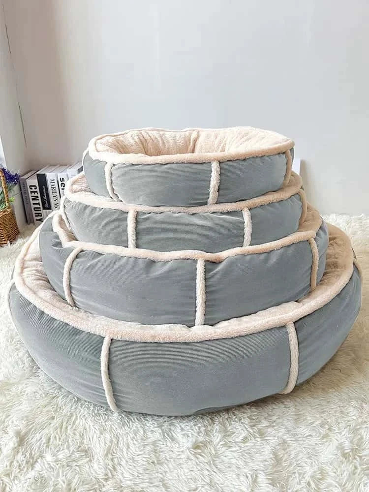 panier pour chien Moly gris clair
