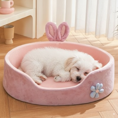 panier pour chien girly moelleux