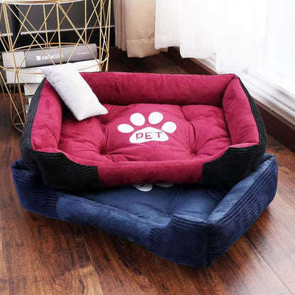 panier pour chien noir rouge Sofa