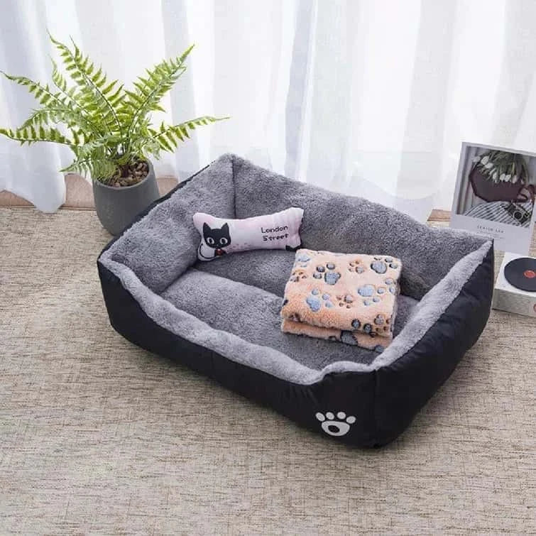 panier-pour-chien-noir