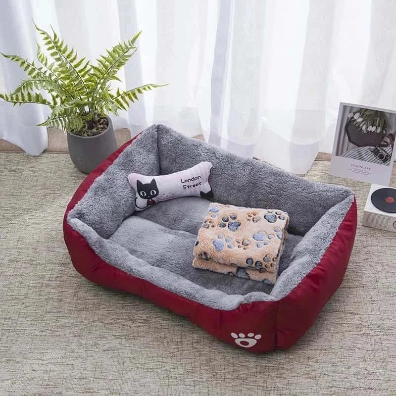 panier-pour-chien-rouge