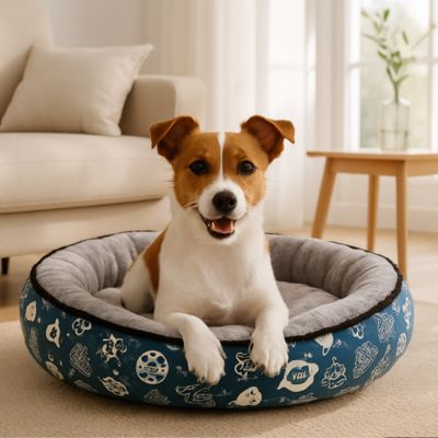 panier pour chien round résistant