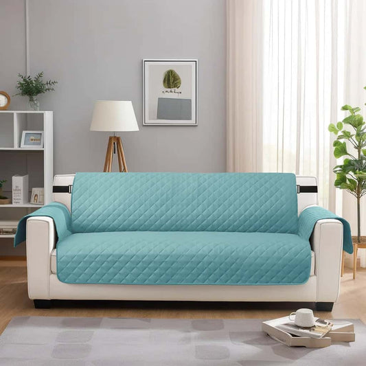 protege canape BlanketDog bleu