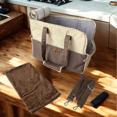 sac de transport chien Pretty marron