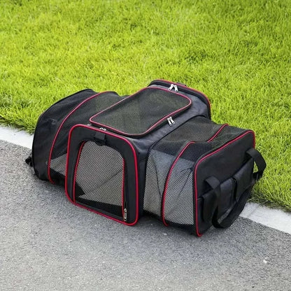 sac de transport chien Tensile rouge