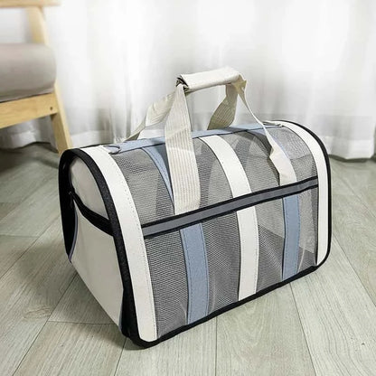 sac de transport chien gris Airy