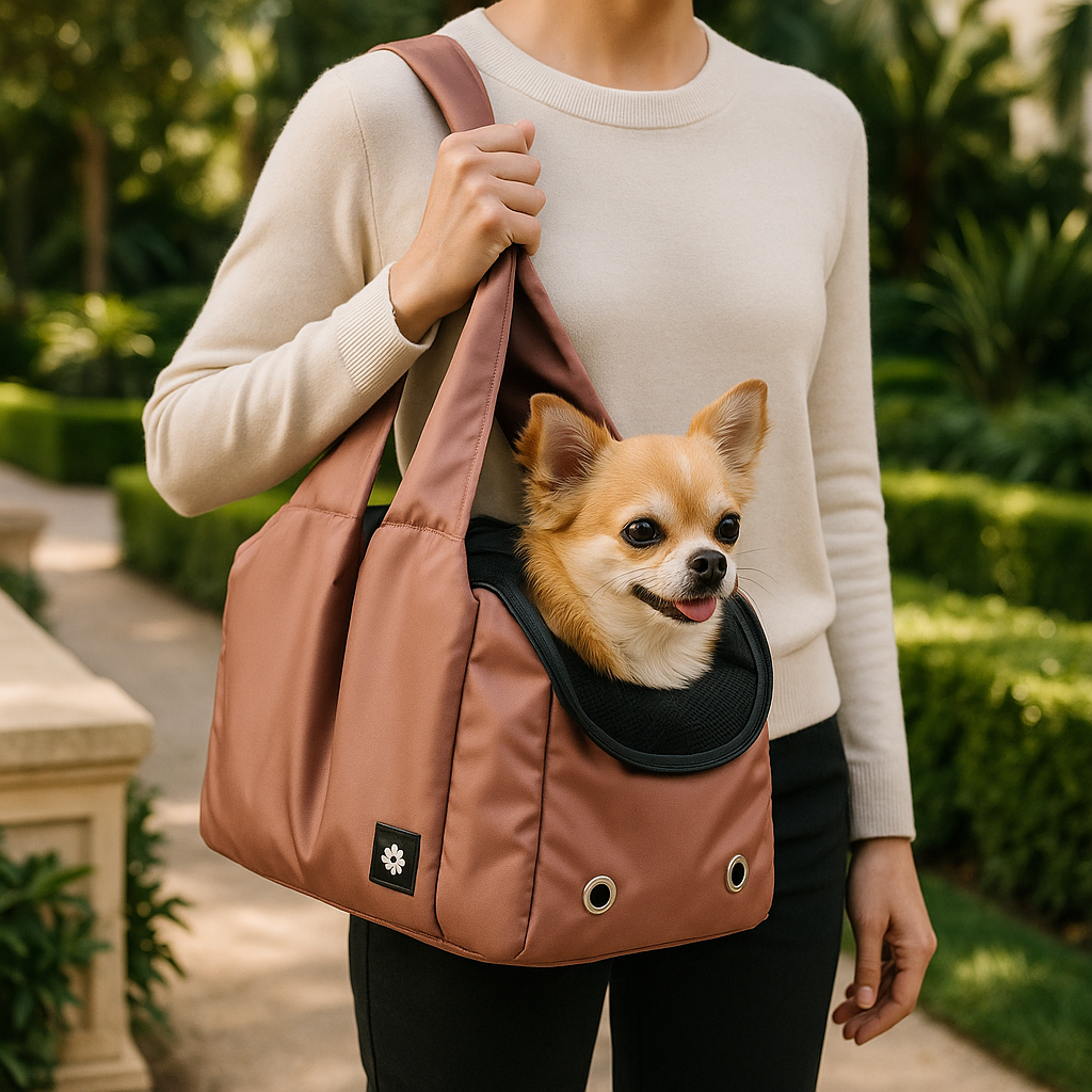 sac de transport chien silky durable